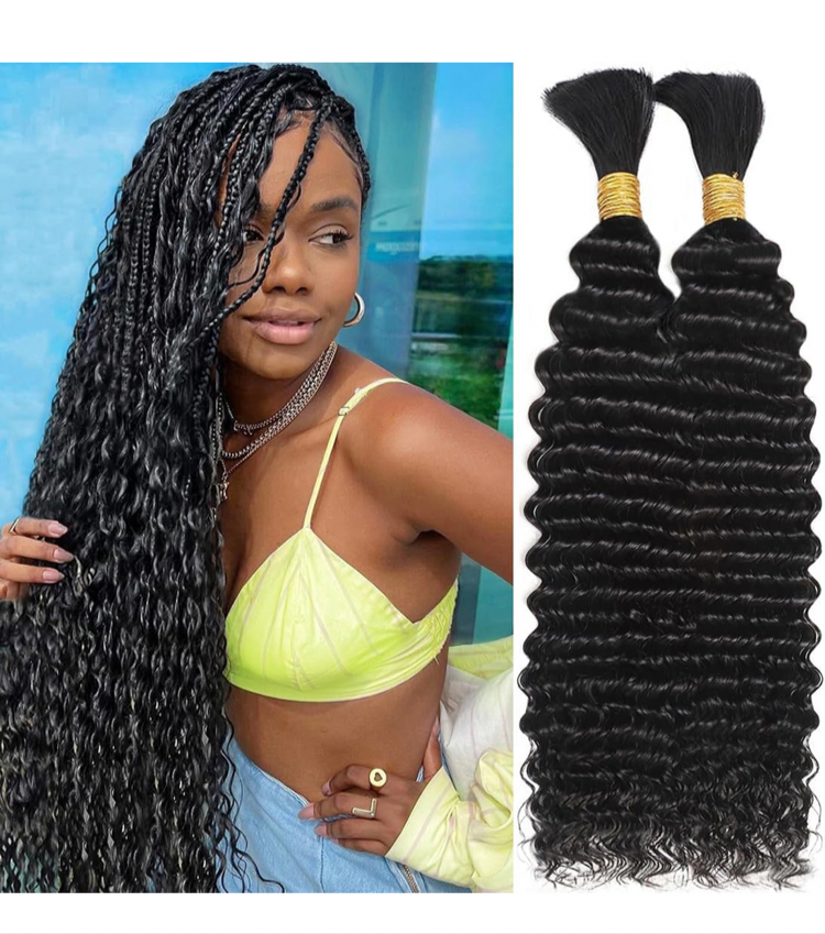 20” Water Wave Braiding Hair